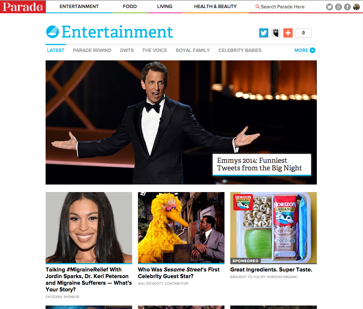 Parade Digital - Entertainment channel home - Seth Myers Hosts the 2014 Emmys